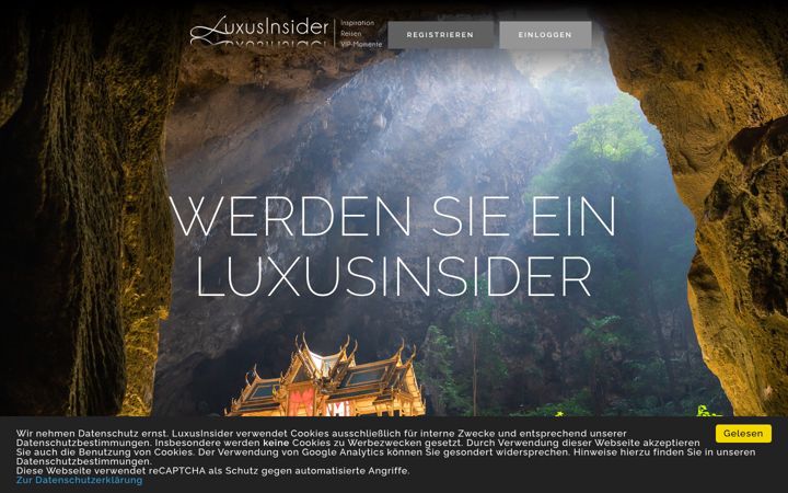 Screenshot of luxusinsider.net