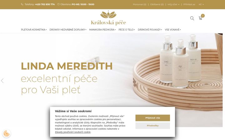 Screenshot of luxusni-kralovska-pece.cz