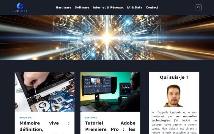 Screenshot of luxxe.fr
