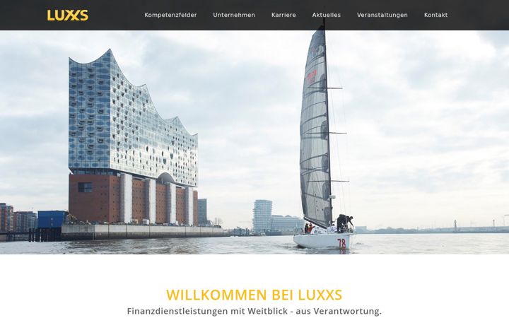 Screenshot of luxxs.eu
