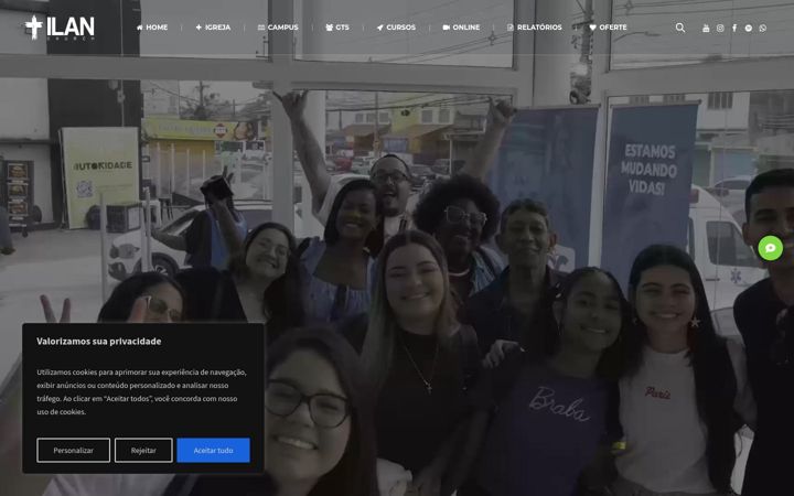 Screenshot of luzasnacoes.com
