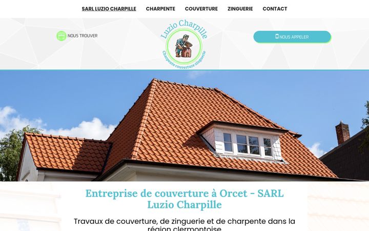 Screenshot of luzio-charpille.fr