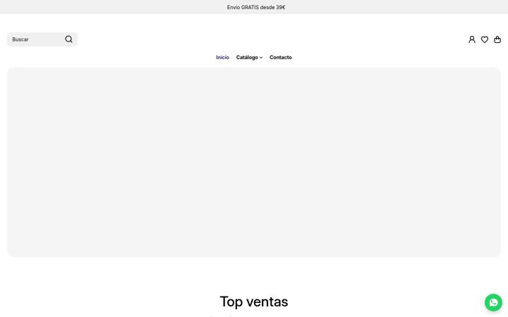 Screenshot of luzvioleta.es