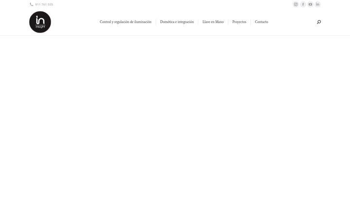 Screenshot of luzycontrol.es