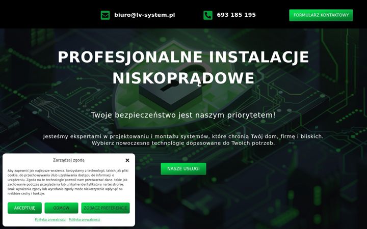 Screenshot of lv-system.pl
