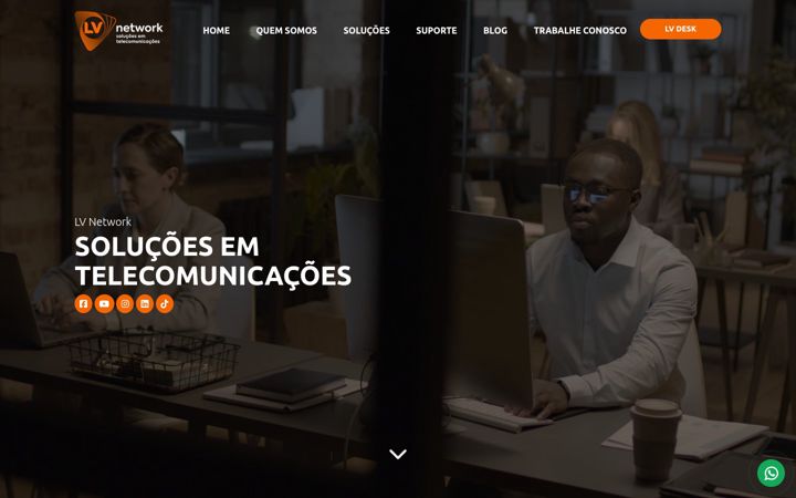 Screenshot of lv.network