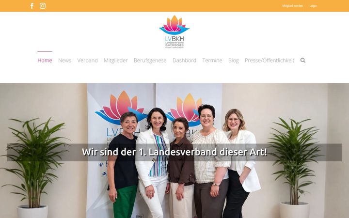Screenshot of lvbkh.de