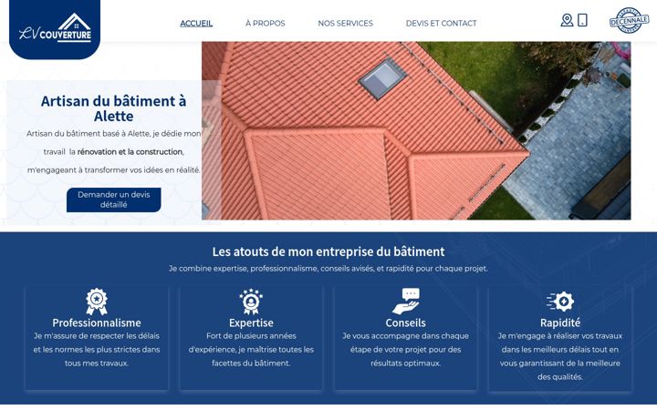 Screenshot of lvcouverturenord.fr