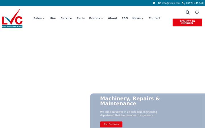 Screenshot of lvcuk.com