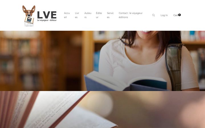 Screenshot of lveditions.com