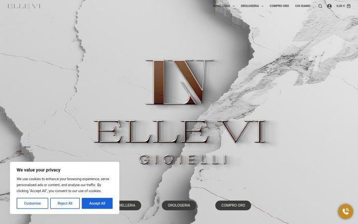 Screenshot of lvgioielli.com