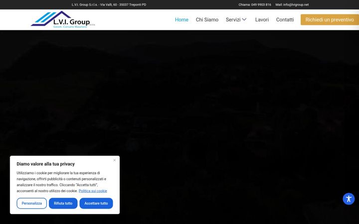 Screenshot of lvigroup.net