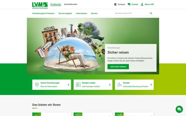 Zrzut ekranu lvm.de