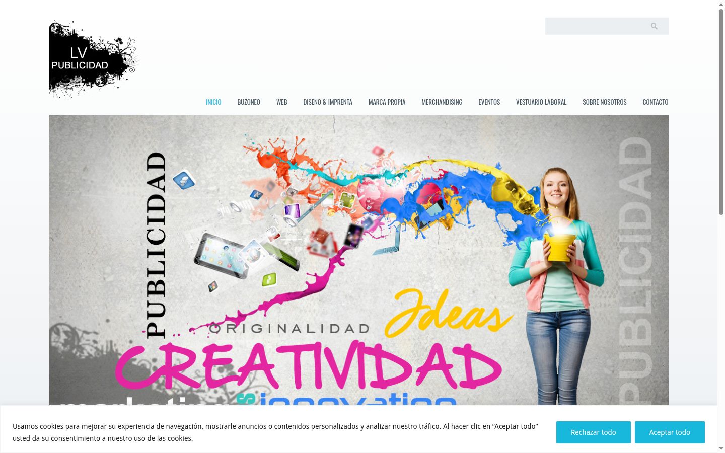 Screenshot tal-banner tal-kunsens muri qabel kwalunkwe interazzjoni