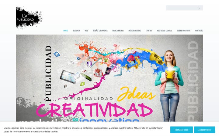 Screenshot of lvpublicidad.com