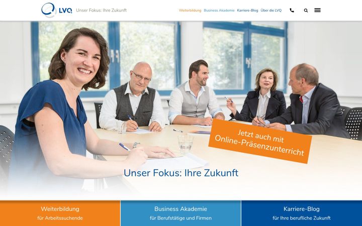 Screenshot of lvq.de