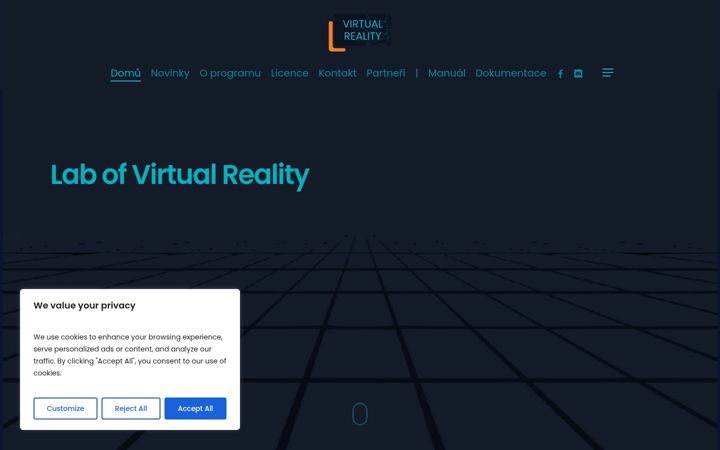 Screenshot of lvr3d.com