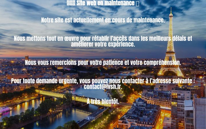 Screenshot of lvsh.fr