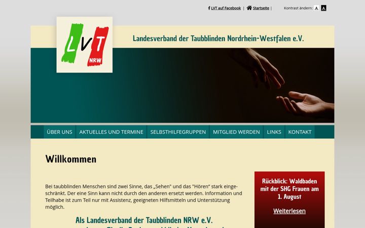 Screenshot of lvt-nrw.de