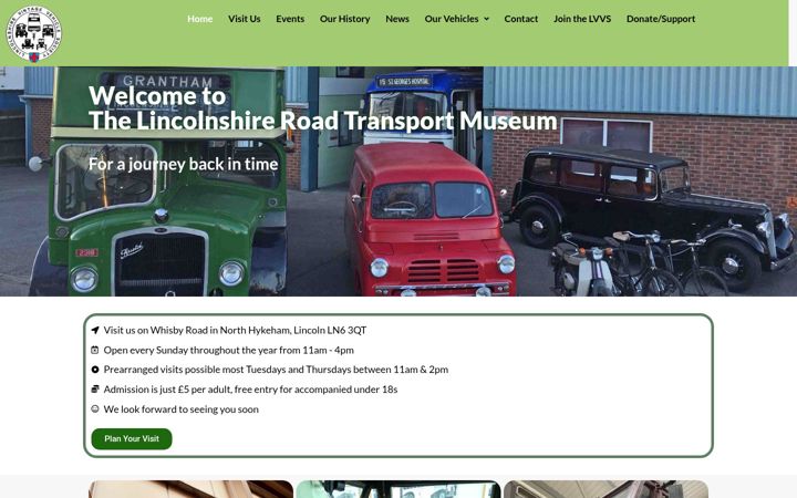 Screenshot of lvvs.org.uk