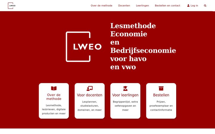 Screenshot of lweo.nl