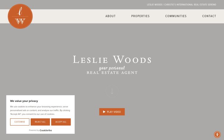 Screenshot of lwoodsrealestate.com