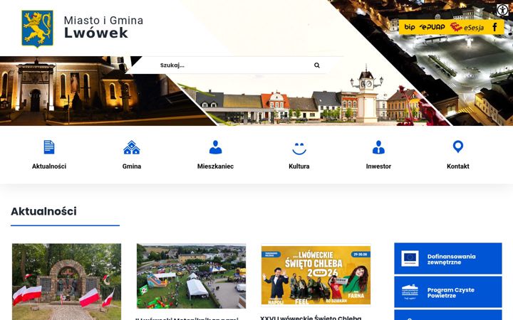 Screenshot of lwowek.com.pl