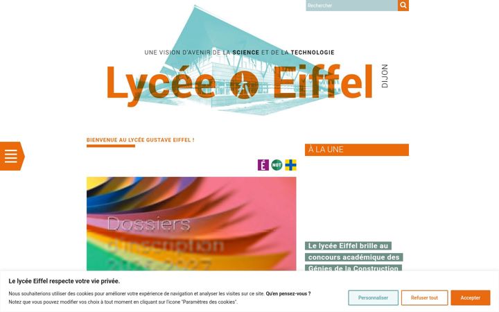 Screenshot of lyc21-eiffel.ac-dijon.fr