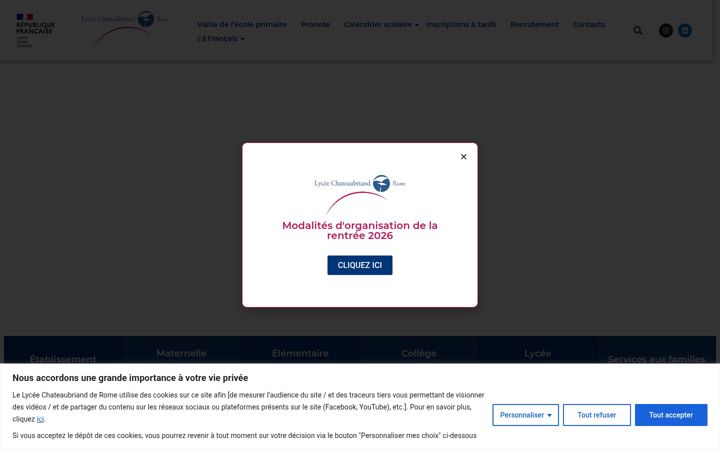 Screenshot of lycee-chateaubriand.eu
