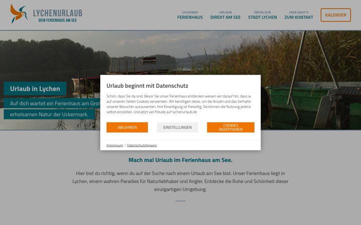 Screenshot of lychenurlaub.de