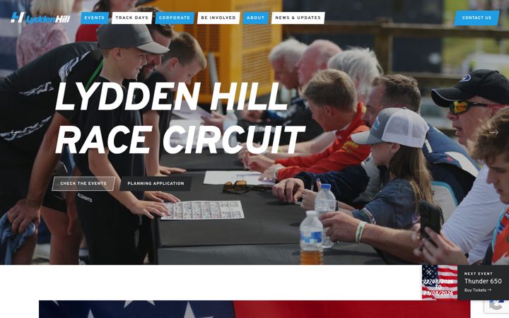 Screenshot of lyddenhill.co.uk