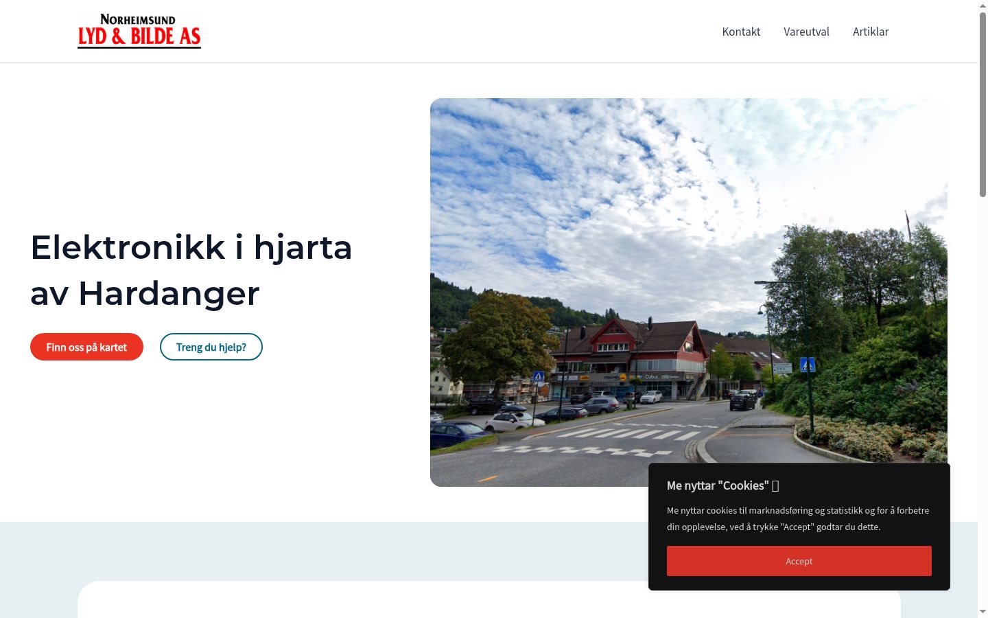 Ekrānuzņēmums ar piekrišanas baneri, kas tika rādīts pirms jebkādas mijiedarbības