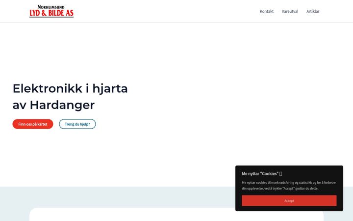 Screenshot of lydogbilde.net