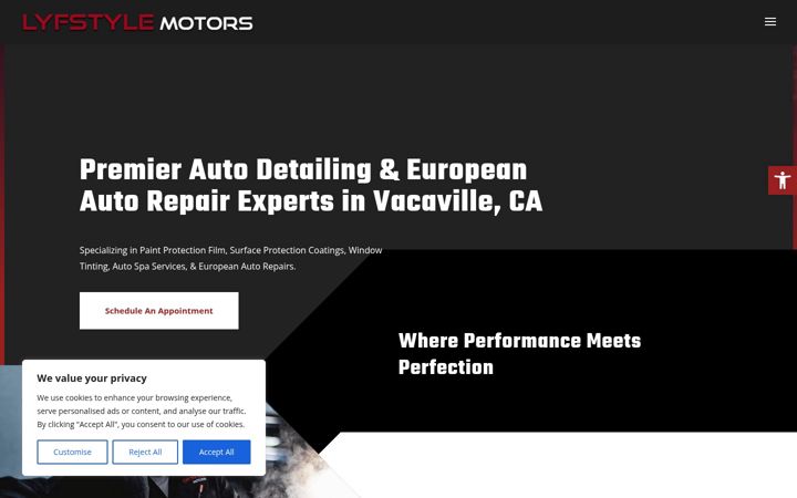 Screenshot of lyfstylemotors.com