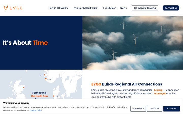 Screenshot of lygg.com