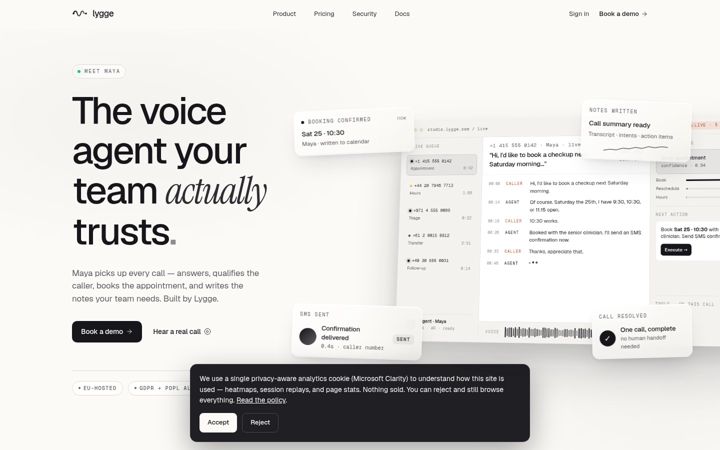 Screenshot of lygge.com