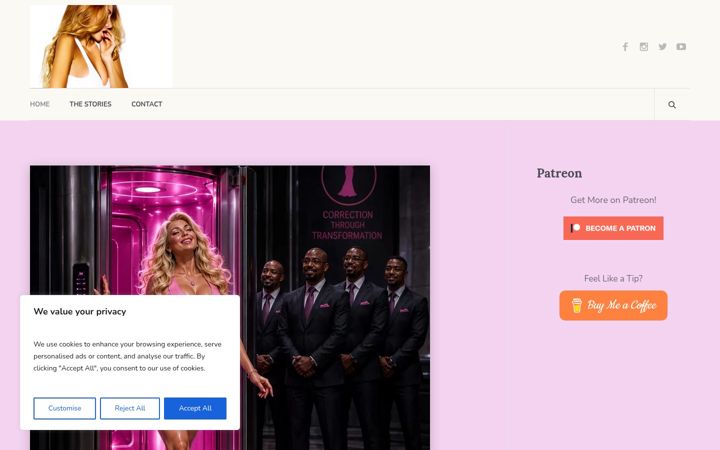 Screenshot of lykabloom.com