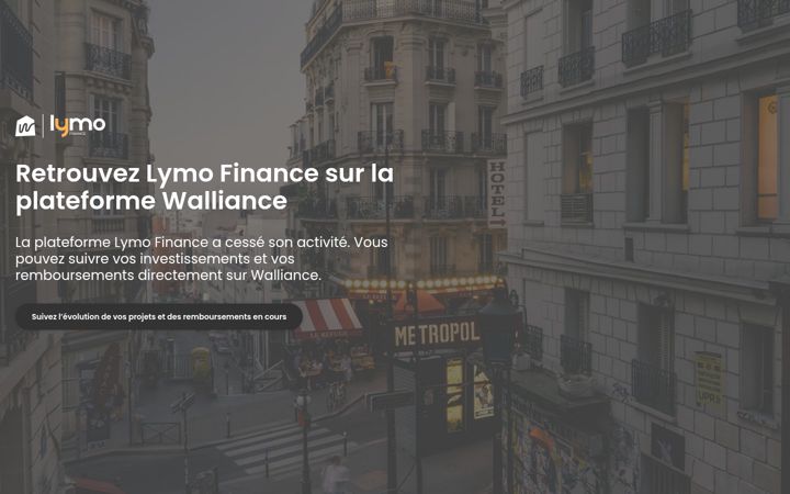 Screenshot of lymo.fr