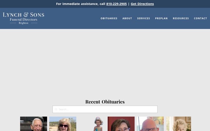 Screenshot of lynchandsonsbrighton.com