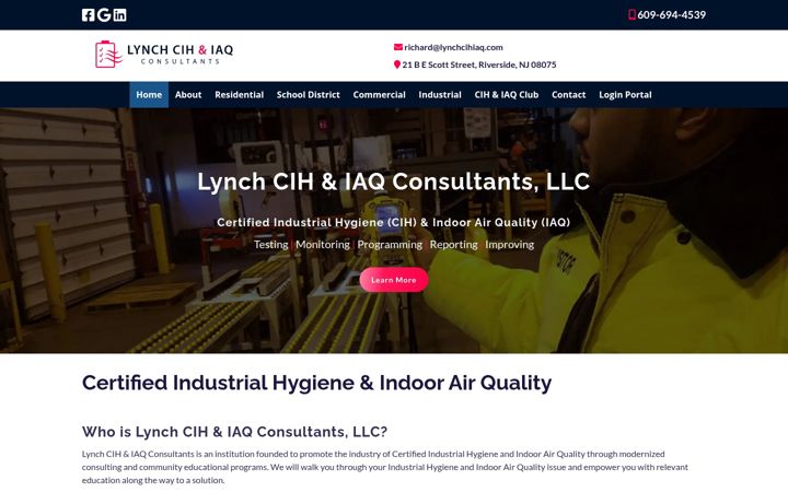 Screenshot of lynchcihiaq.com