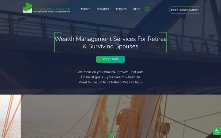 Screenshot of lynchfinancialgroup.com