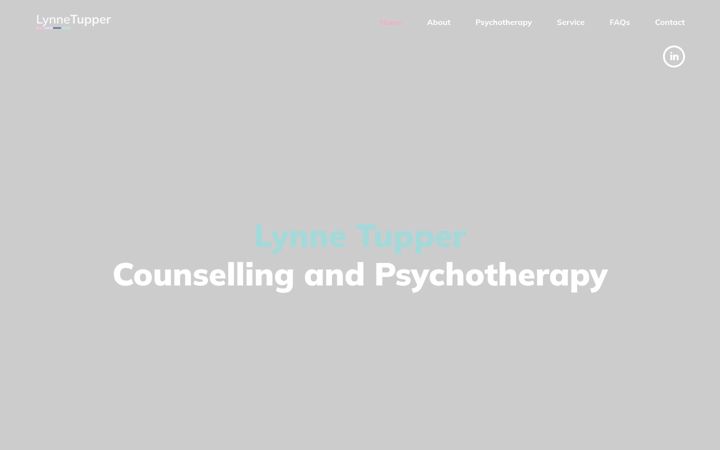 Screenshot of lynnetupper.com