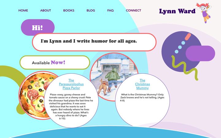Screenshot of lynnwardbooks.com