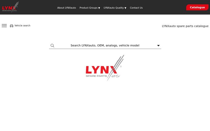 Screenshot of lynxauto.info