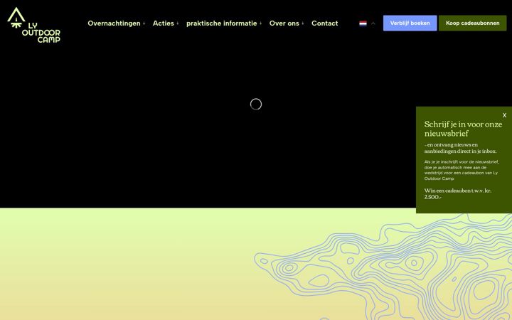 Screenshot of lyoutdoorcamp.nl