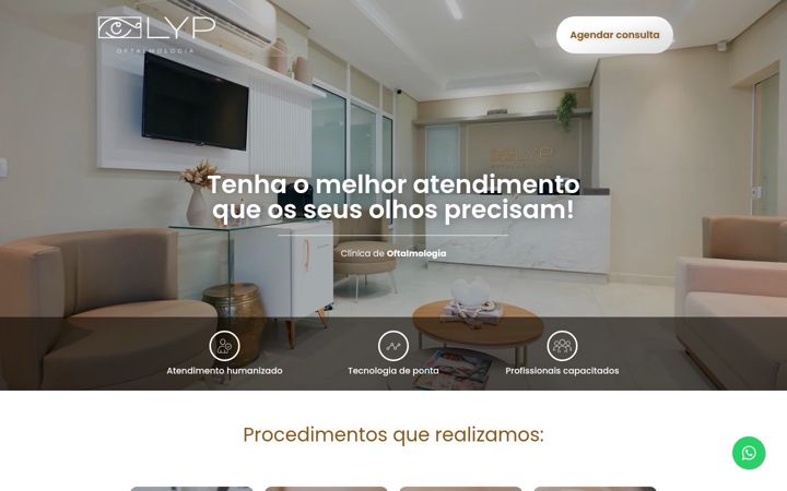Screenshot of lypoftalmologia.com.br
