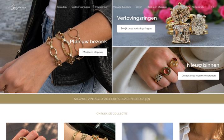 Screenshot of lyppensamsterdam.com