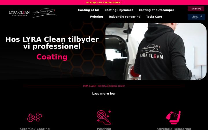 lyraclean.dk