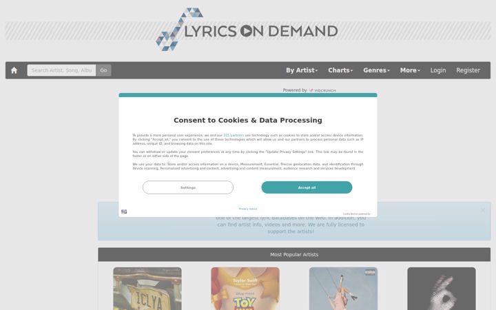 lyricsondemand.com