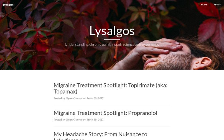 Screenshot of lysalgos.com